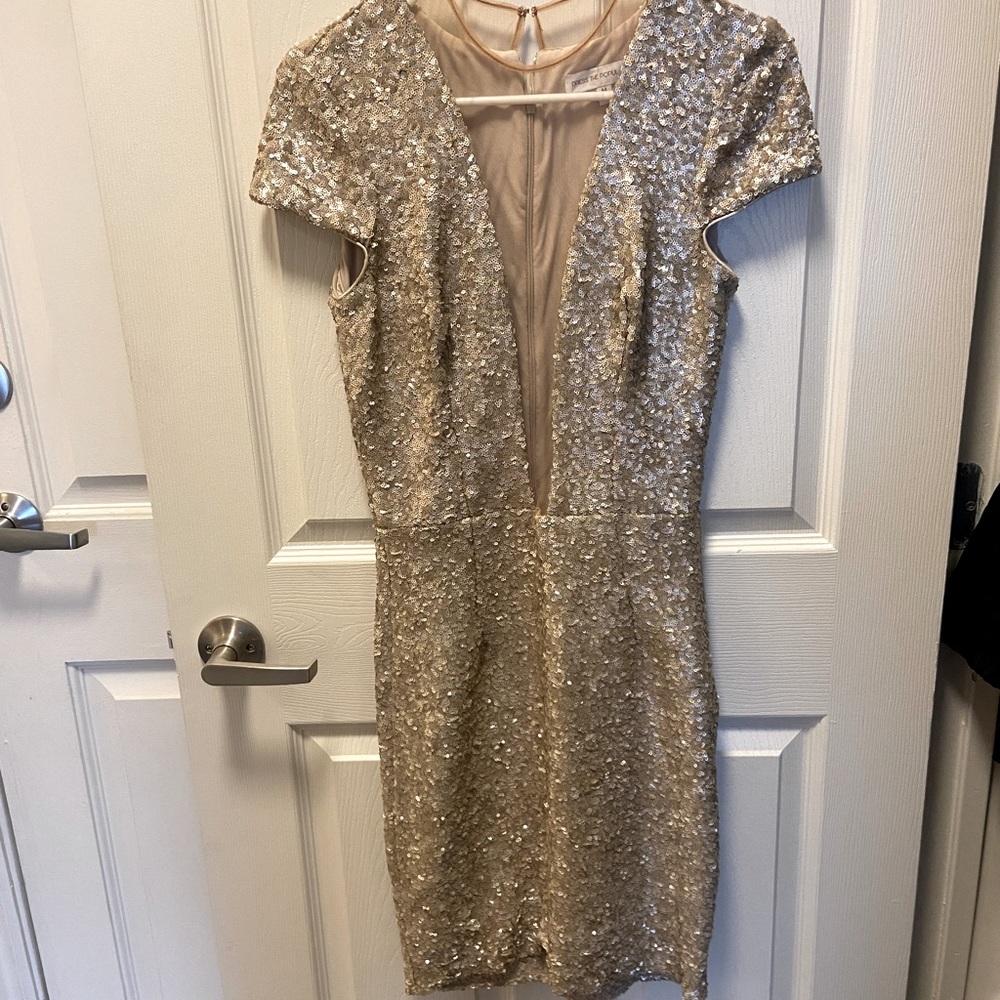 Dress the Population Sequin Mini Dress